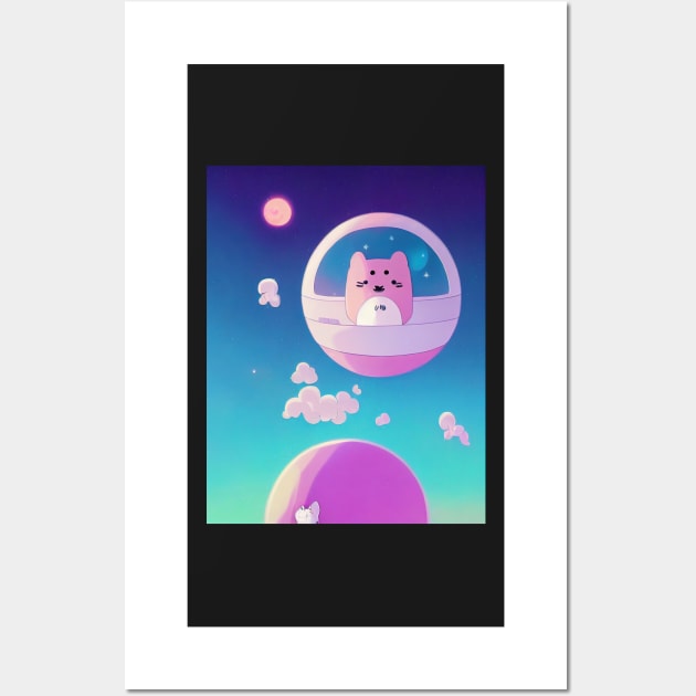 bee and puppycat Wall Art by ComicsFactory